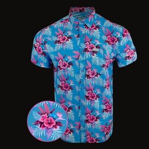 Retro Hibiscus (Miami Colors)